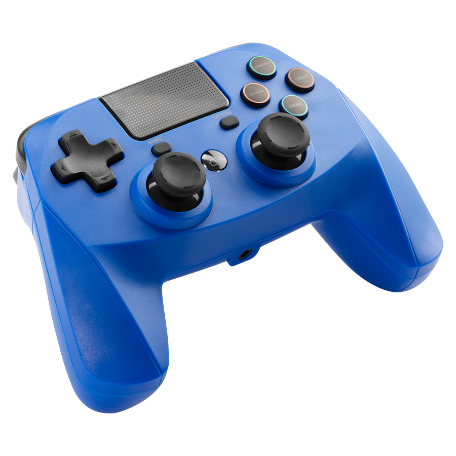SONY PS4 GamePad Game Pad 4 S Wireless Blue Blau snakebyte