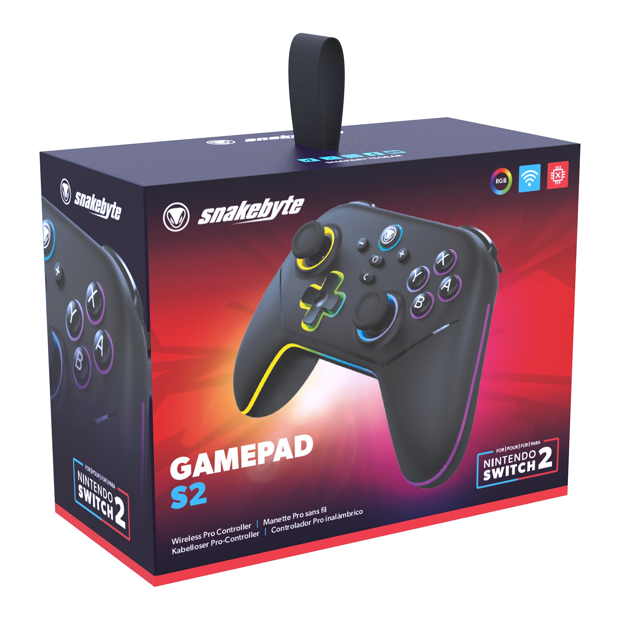 GAMEPAD RGB S2 | BLACK - COMING SOON